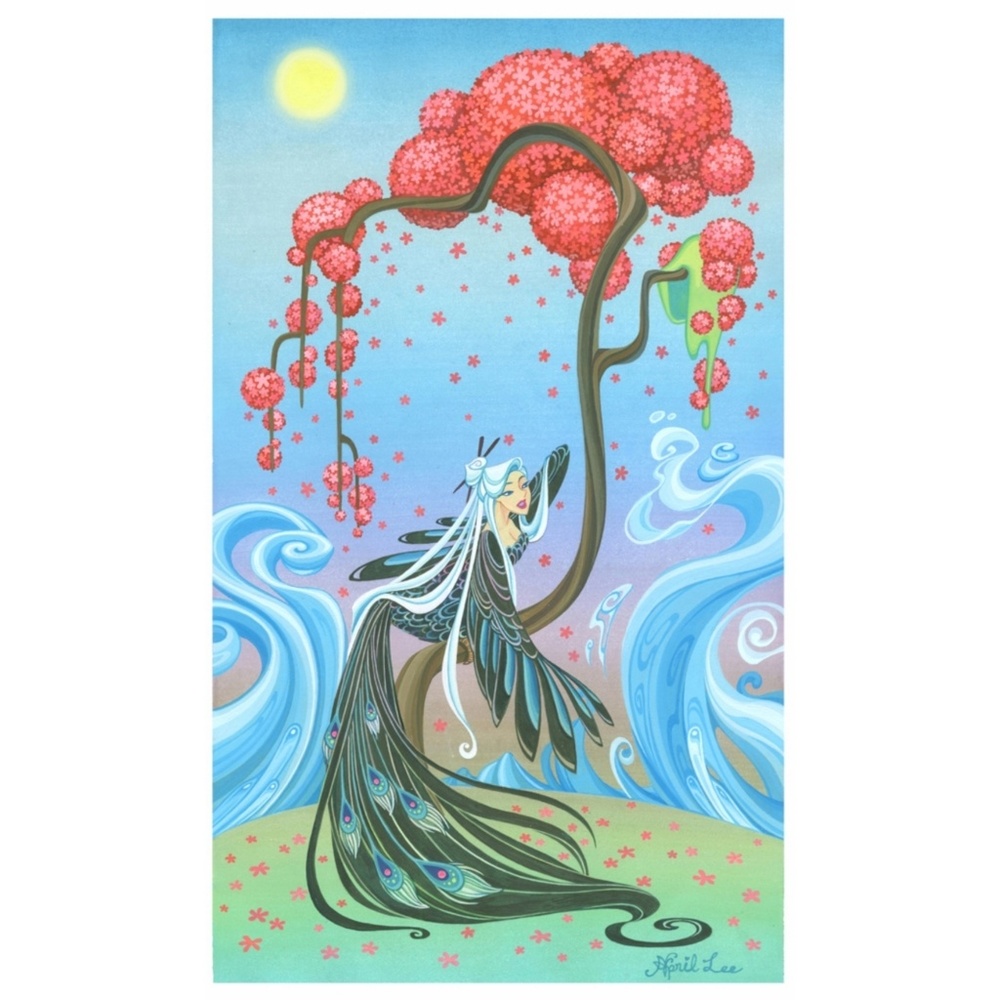 The island of singing siren princess art print - Picture 1 of 1